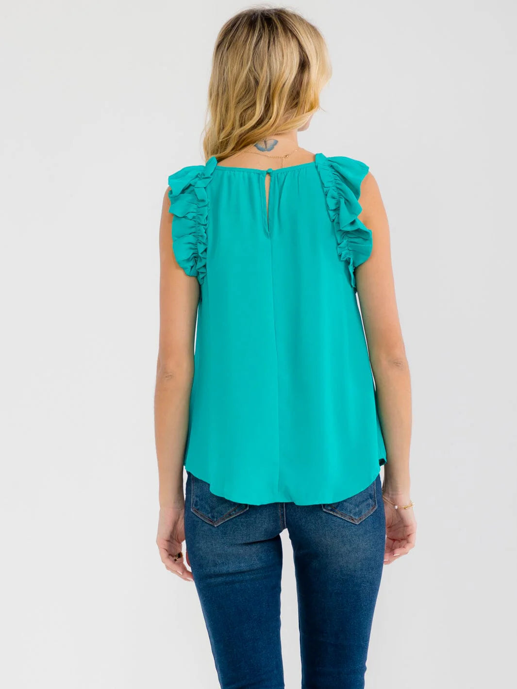 I see you Ruffle Blouse