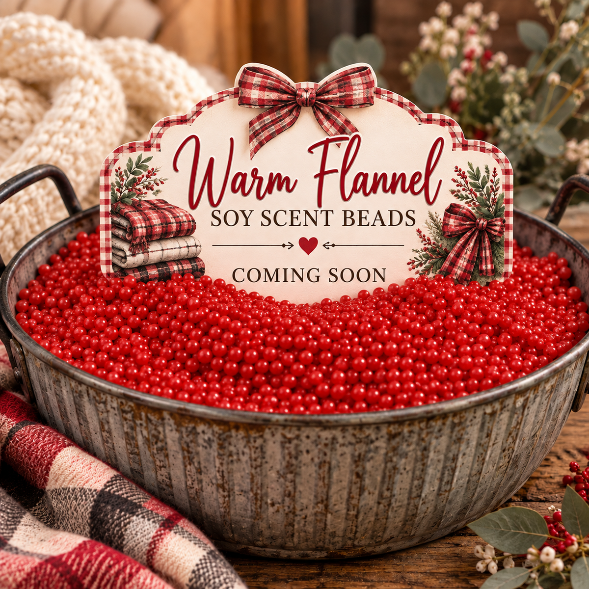 Warm Flannel Scent Beads