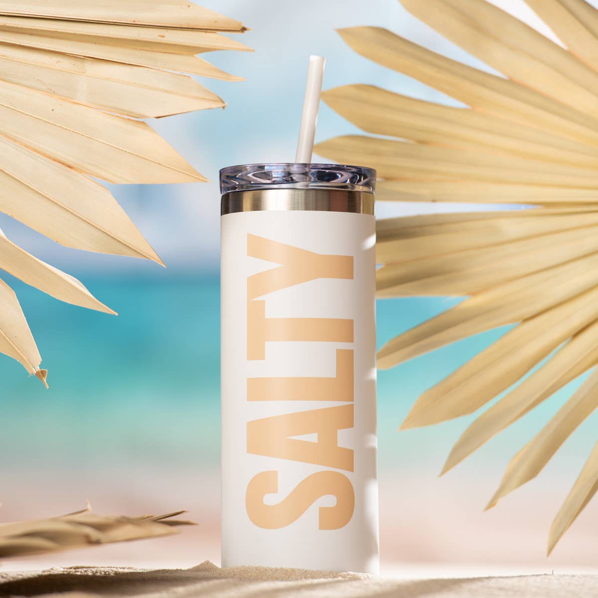 Salty Tumbler w/ Straw