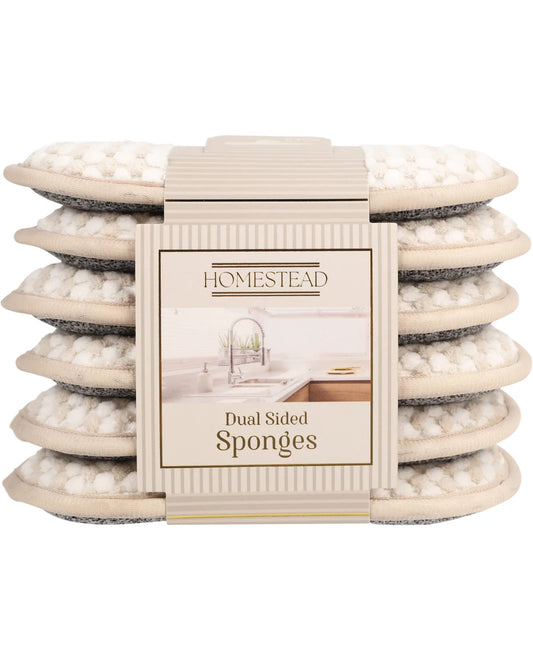 Homestead 6 Piece Sponge Set