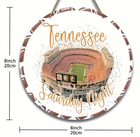 Tennessee Saturday Night Sign