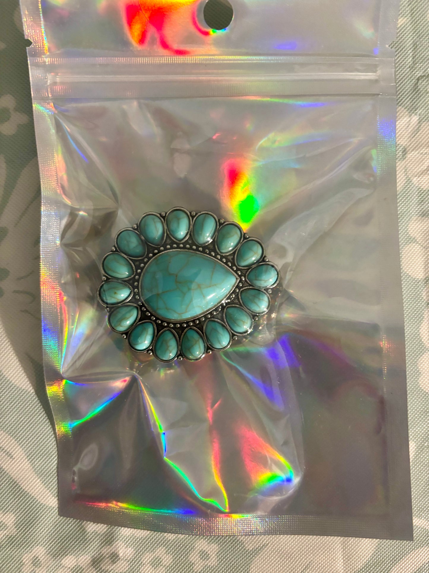 Turquoise Pop Socket