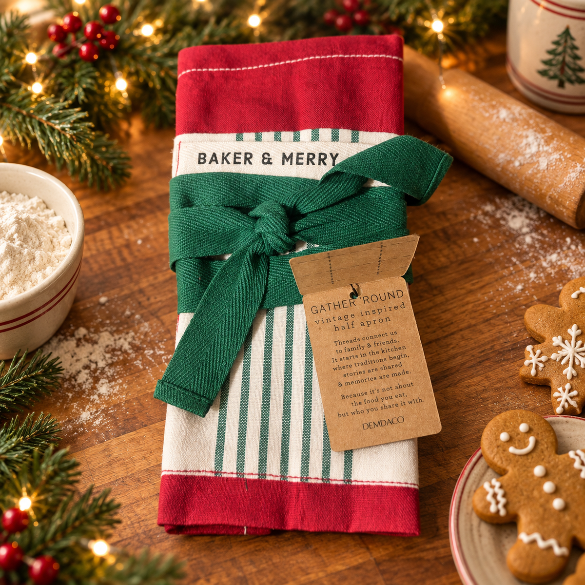 Bakers Christmas Apron