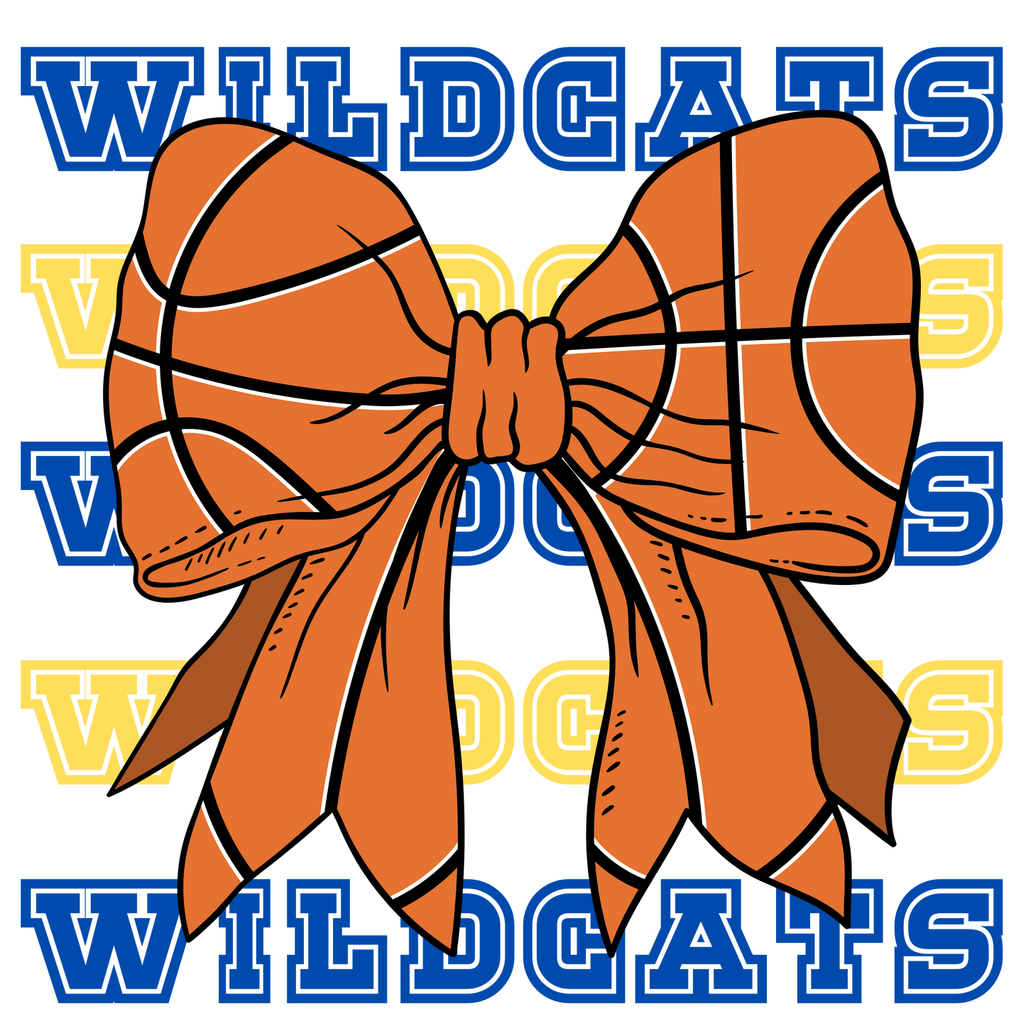 Wildcats Crewneck with Bow