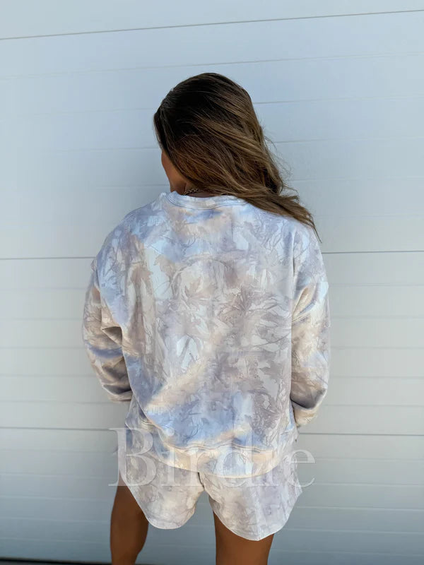 The Butter Camo Set in Vanilla Cream