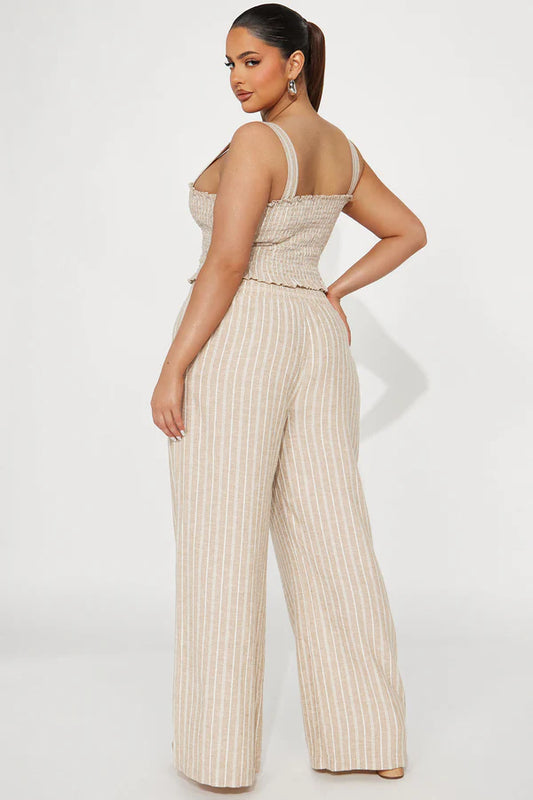 Addison Linen Pants Set