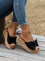 Bow-tiful Slip on Sandal