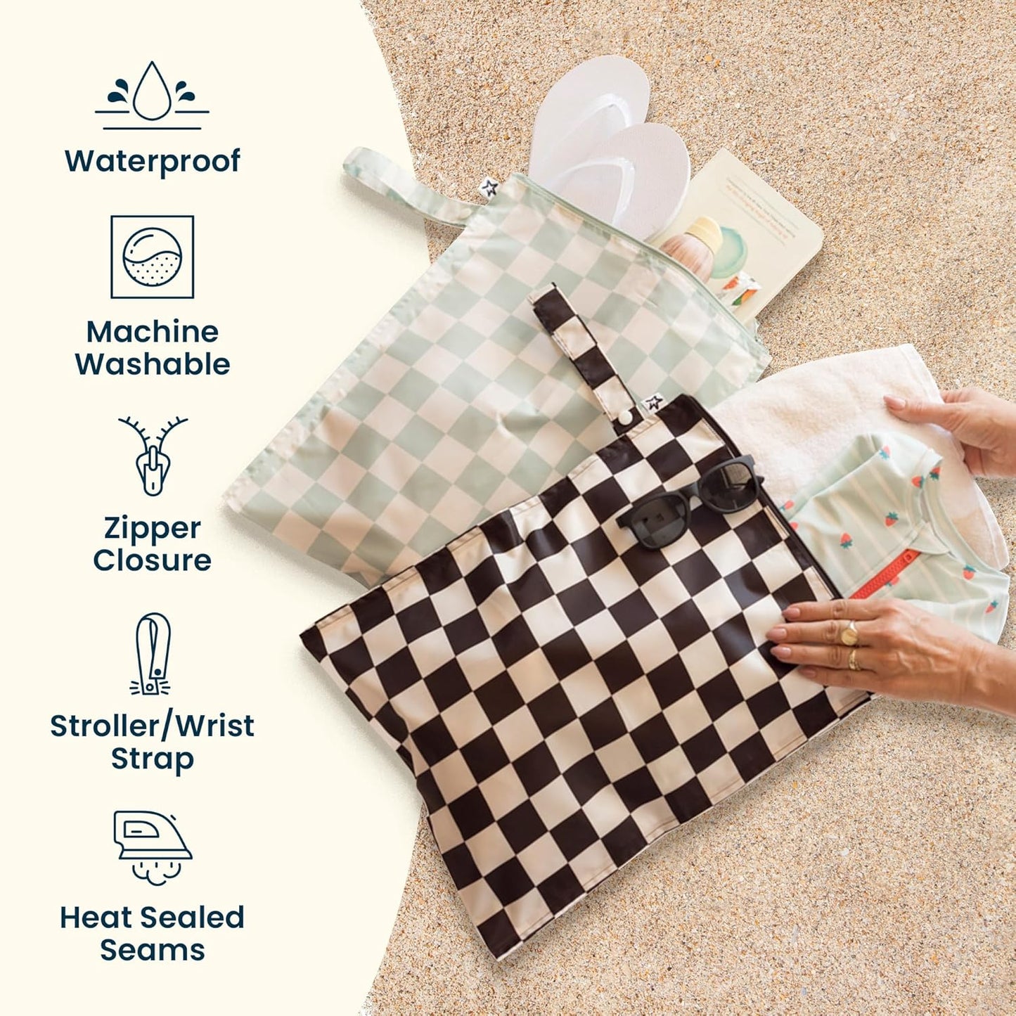 Tiny Twinkle Mess Proof Wet Bags