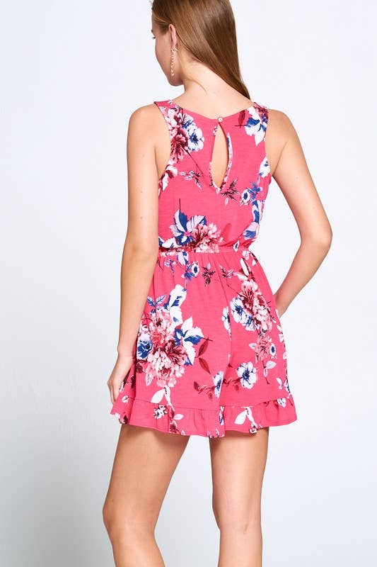 Floral Mini Romper
