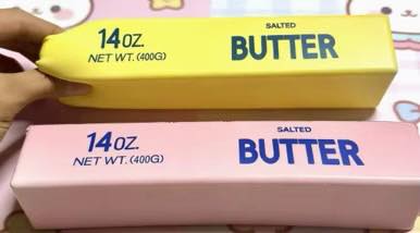 14 Oz. Butter Squishy *Pink or Yellow*