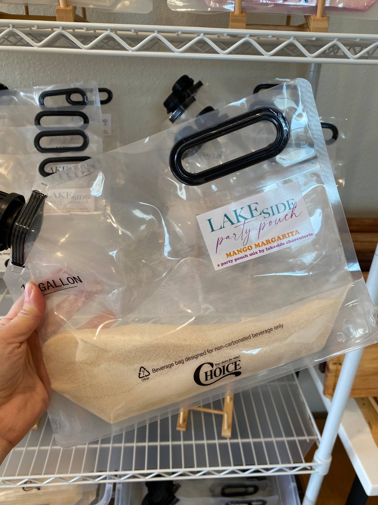 Mango Margarita Cocktail Party Pouch Mix - 1/2 Gallon (