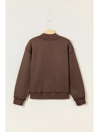 WWJD Mockneck Sweatshirt