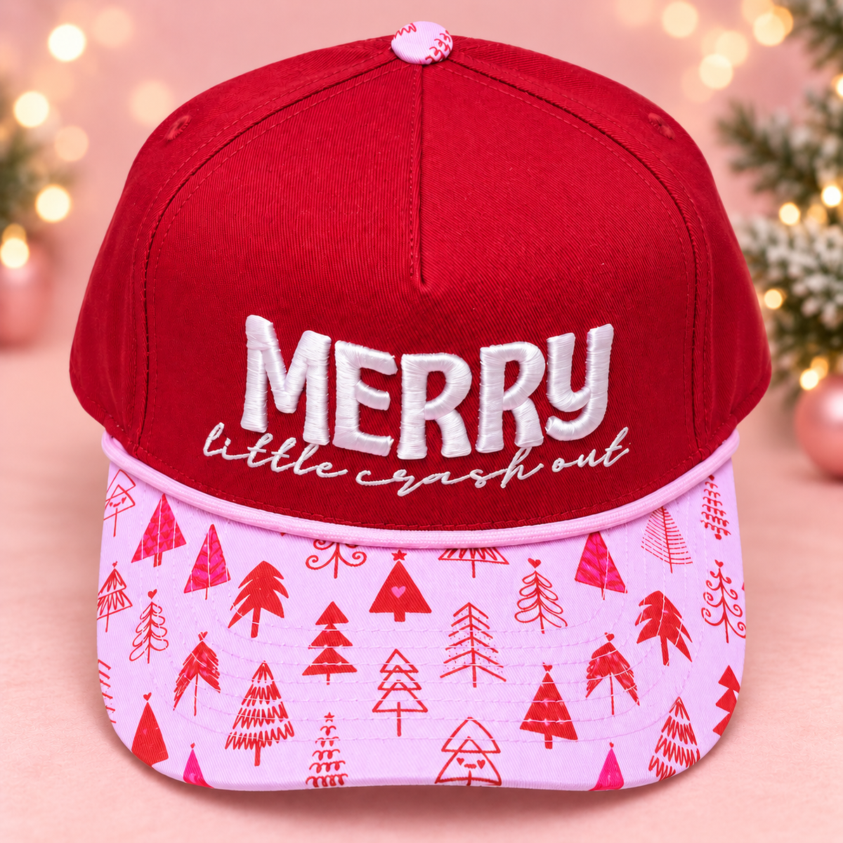 MERRY little crashout Christmas Hat