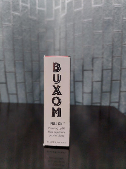 BUXOM Full-On Plumping Glossy Lip Oil, Nourishing & Hydrating Tinted Lip Gloss
