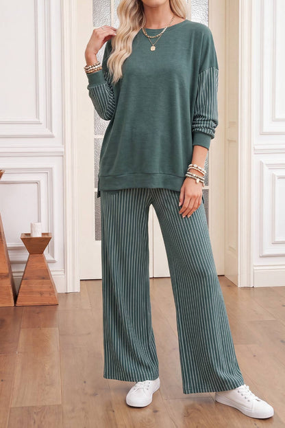 Striped Lounge Set