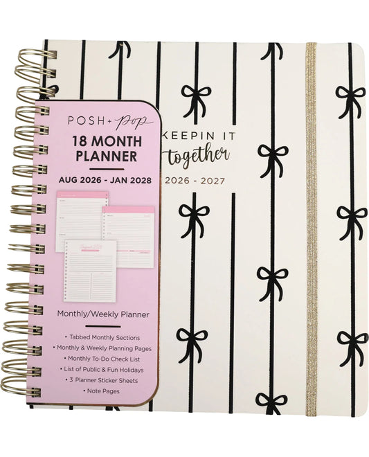 Assorted 18 Month Planner