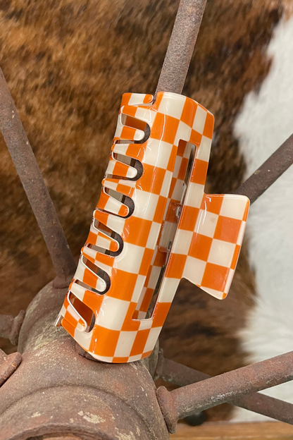 Checked Funky Frontier - Orange