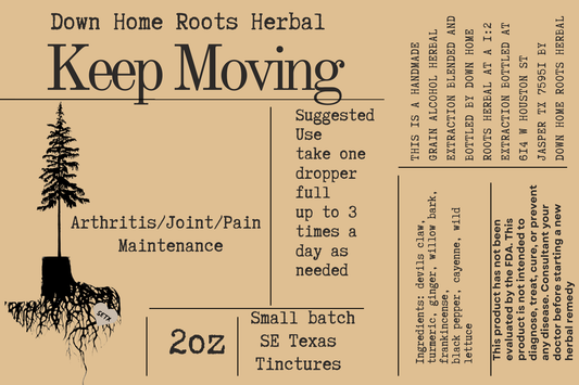 Keep Moving tincture