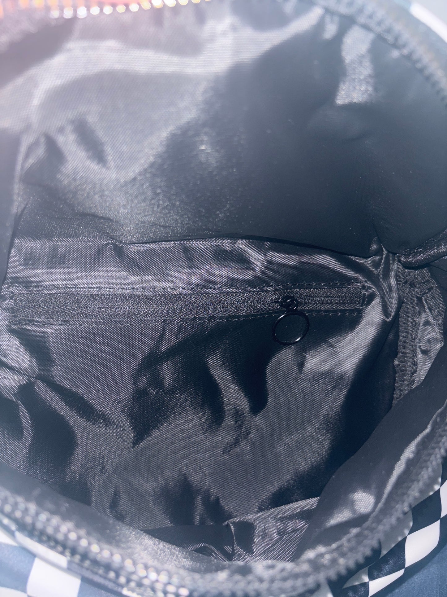 Viral Checkered Bum Bag