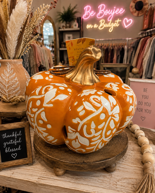 Boho Pumpkin