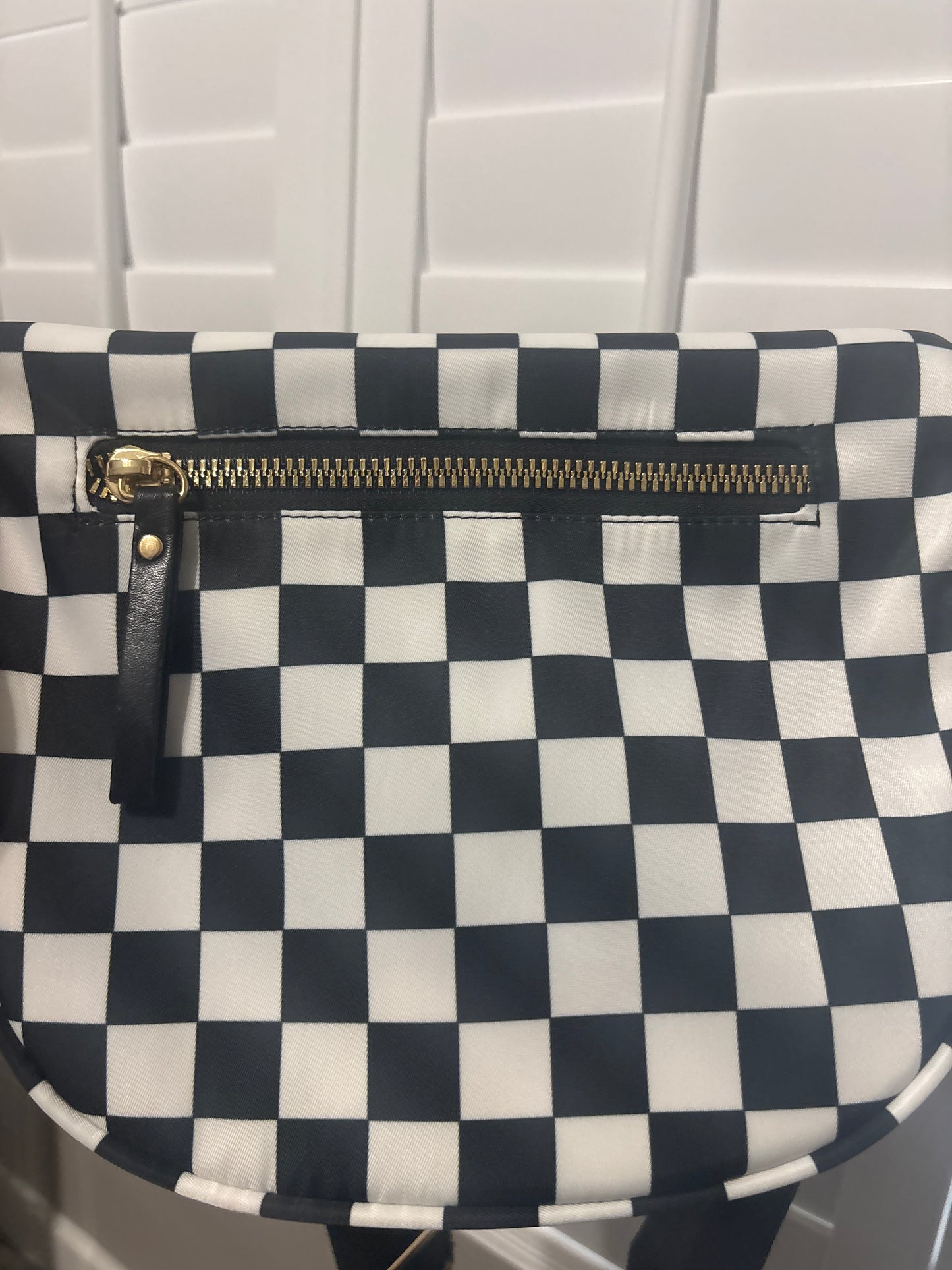Viral Checkered Bum Bag