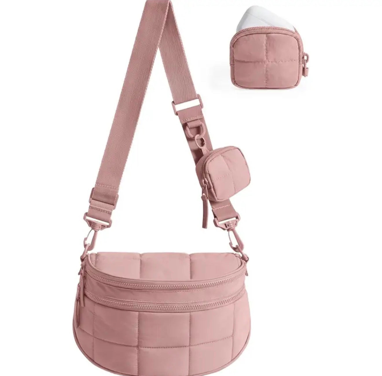 Quilted Puff Bum Bag