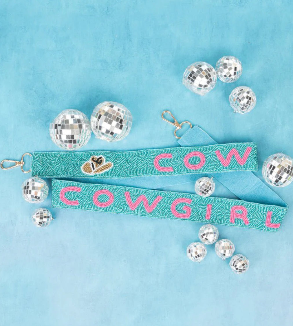 Cowgirl beaded strap