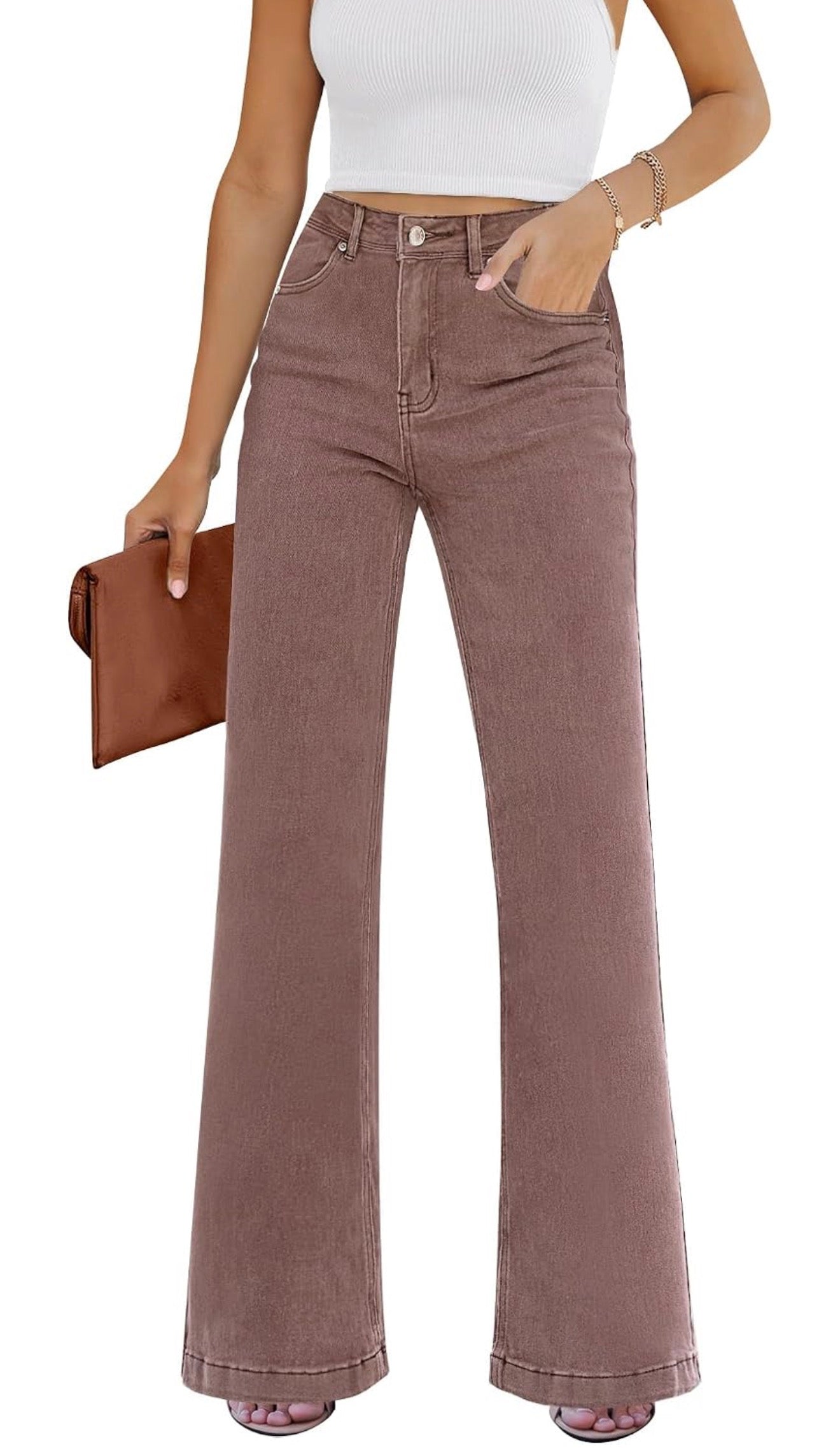 Wide legged vintage wash Jeans