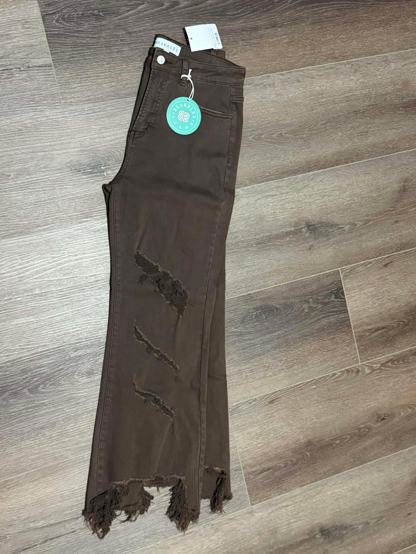 Brown Urban distressed jeans