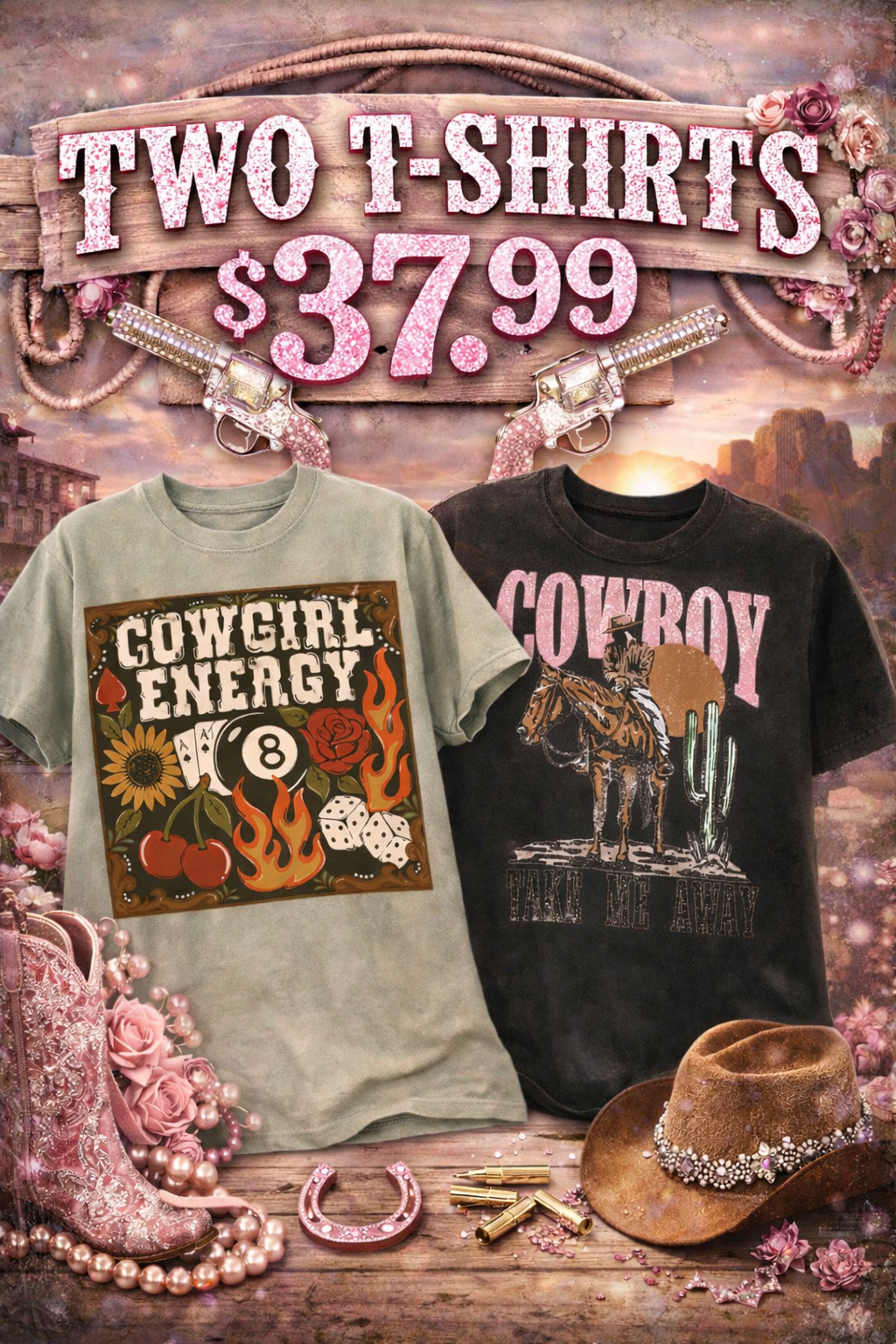 Western T-shirt Bundle