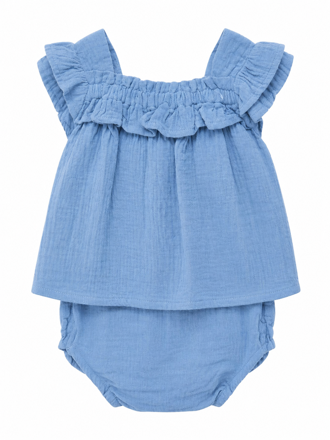 Grace & Giggles Muslin 2-piece Outfit