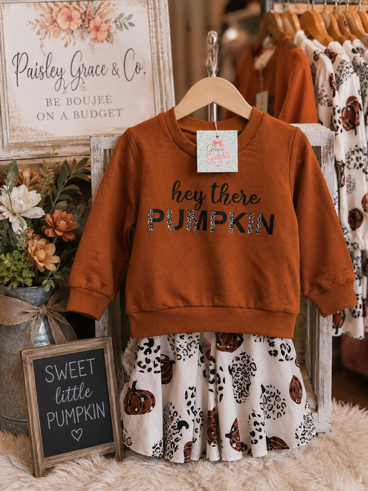 Hey There Pumpkin 2 piece Outfit