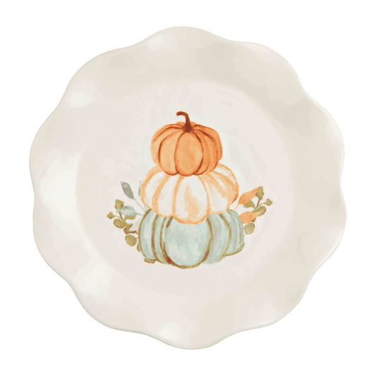 Mud Pie Home Watercolor Salad Plates