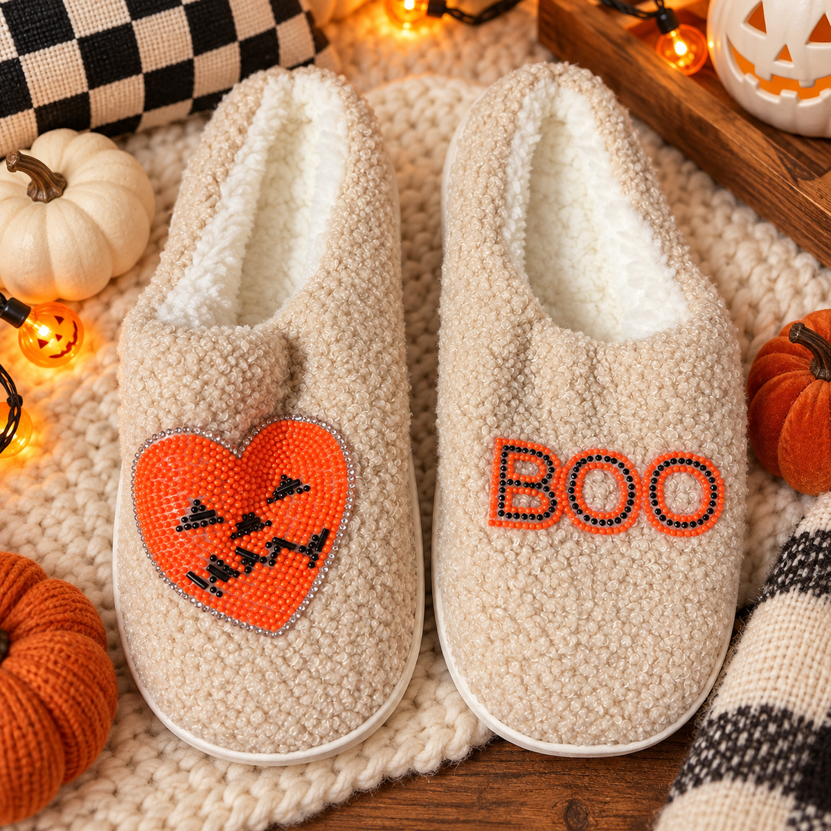 Boo Slippers
