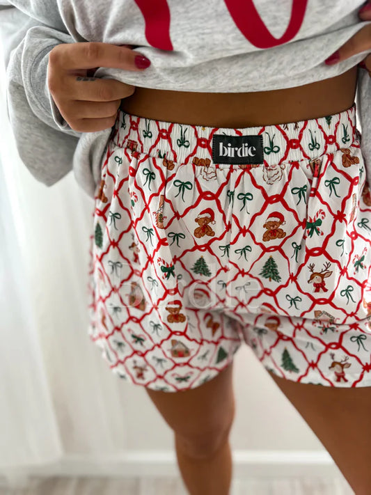 Xmas Cotton Boxer Shorts