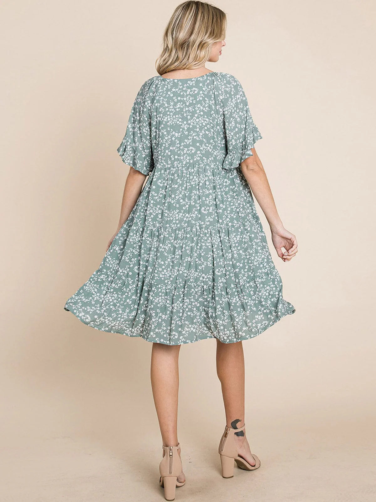 Grace Flutter Midi Dress