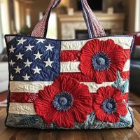 Quilted "MERICA" totes