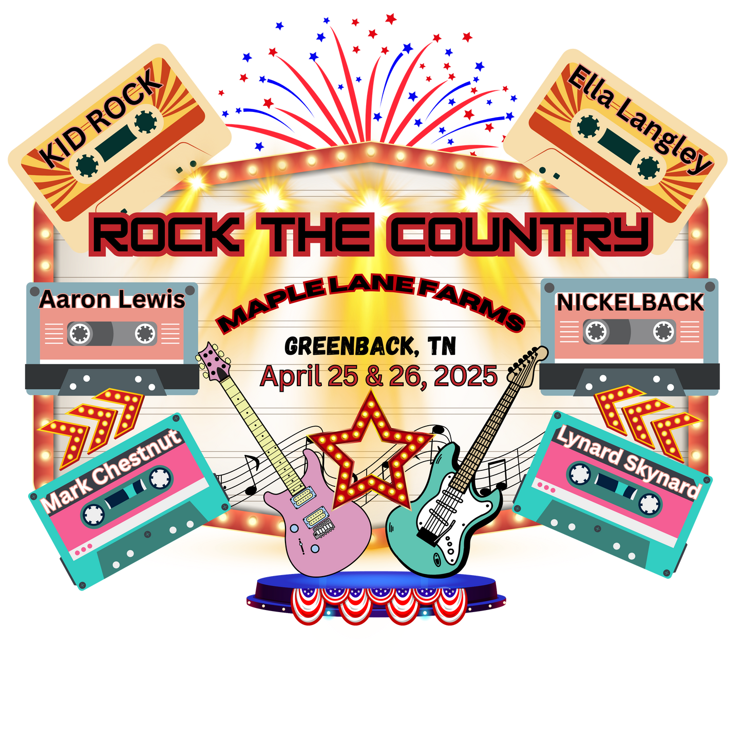 Rock The Country T-shirt
