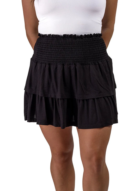 Ava Smocked Skirt