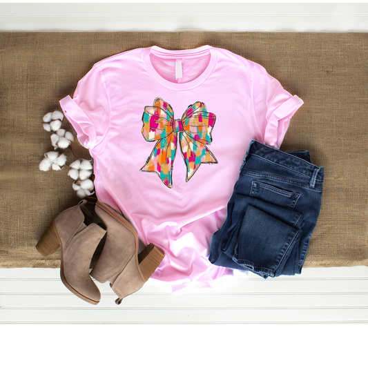 Watercolor Bow TShirt