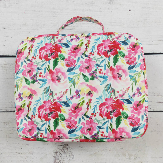 Flower Bow Cute Girls Lunch Boxes Bag