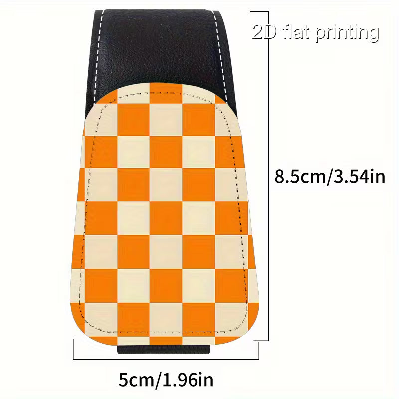 Tennessee Checkered Car Visor Clip