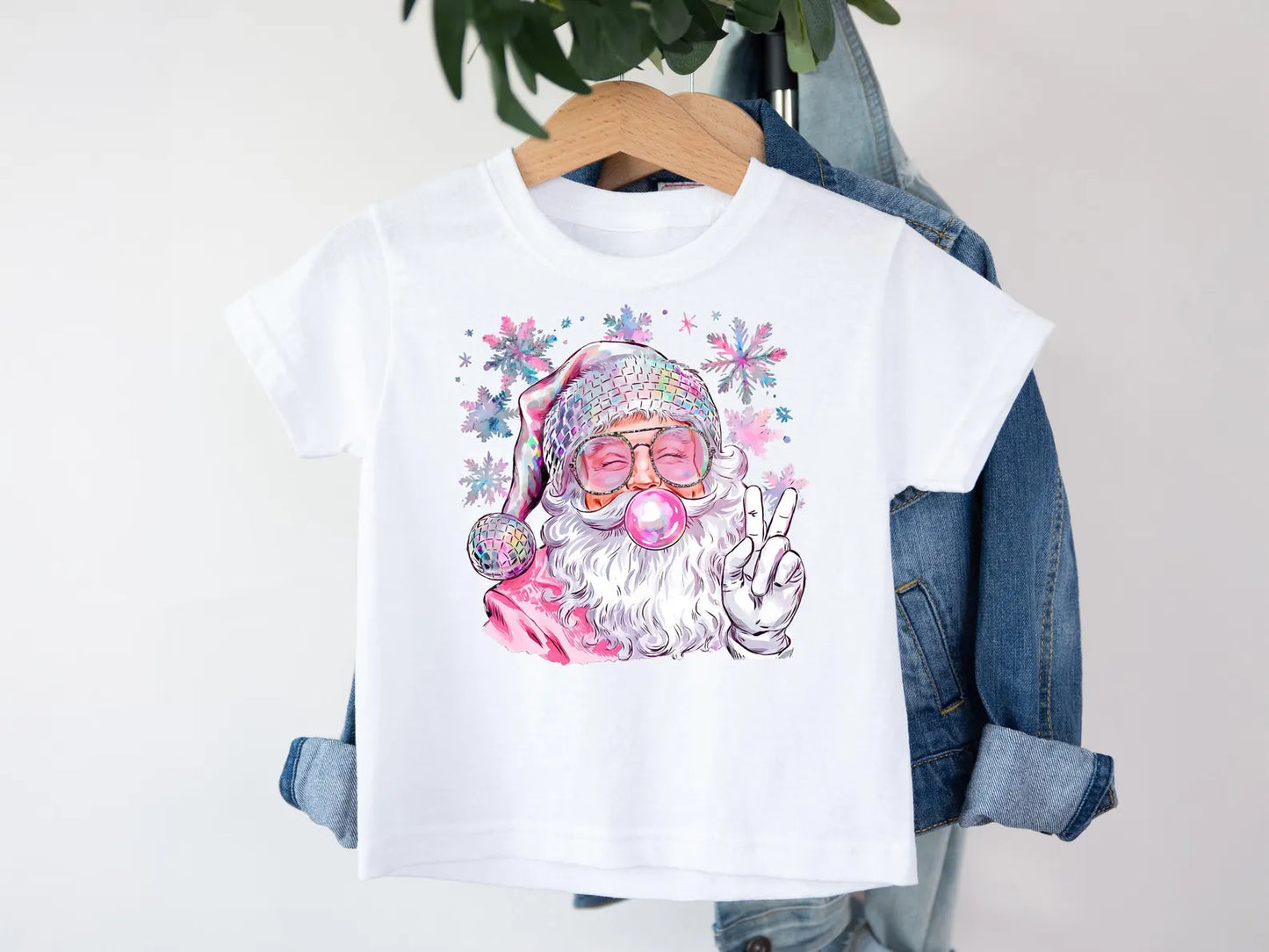 Santa Bubble-Comfort Color Tee