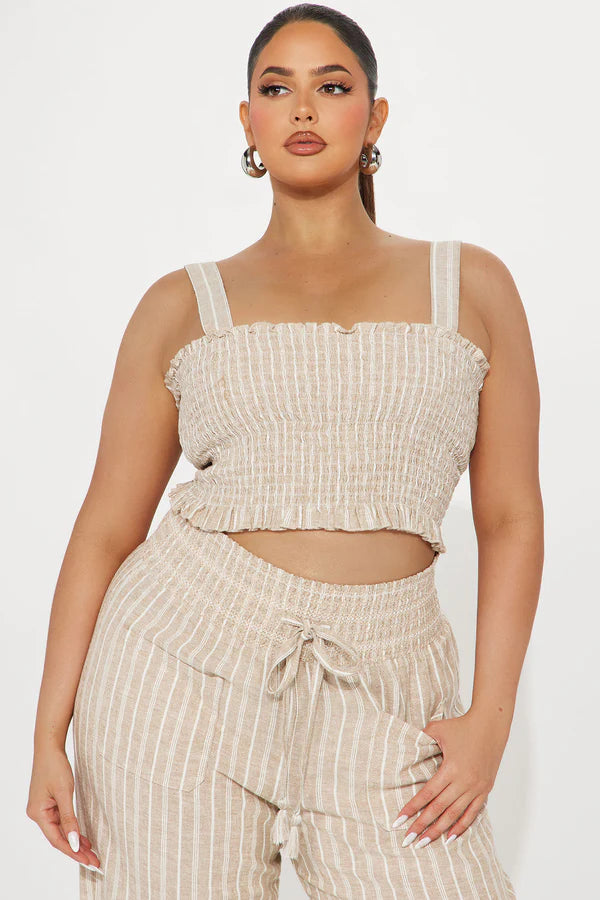 Addison Linen Pants Set