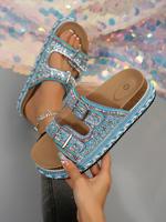 Boho Beaded Strap Sandal