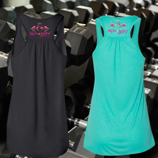 Iron & Ivory Flowy Racerback Tank