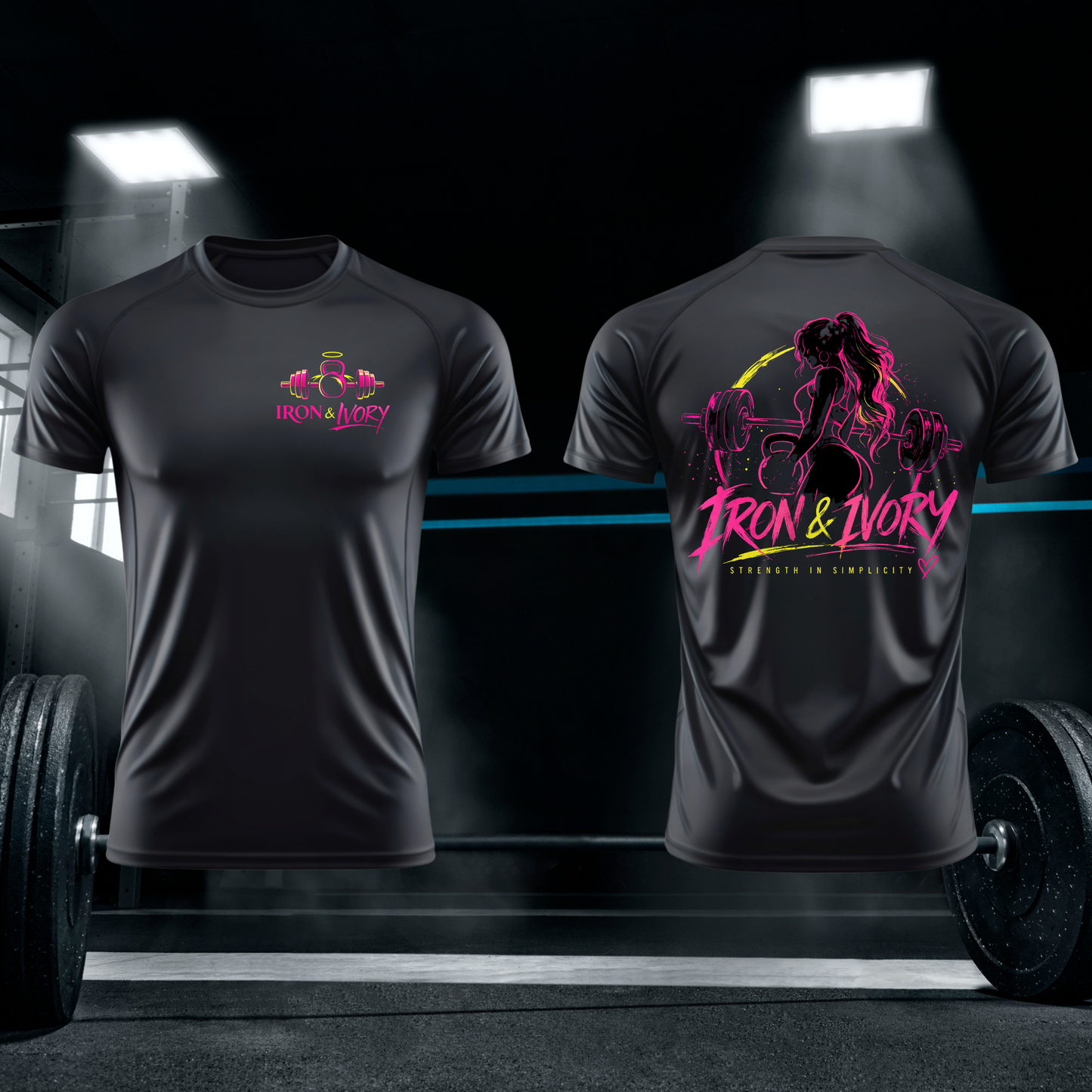 Iron & Ivory Performance Tee