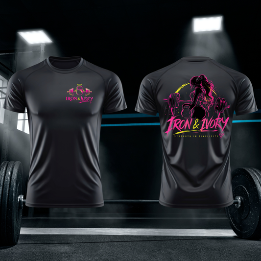 Iron & Ivory Performance Tee