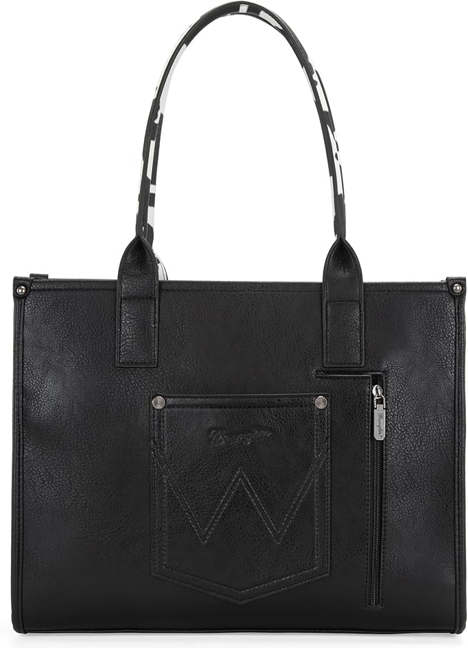 Conceal Carry Cow Print Wrangler Tote