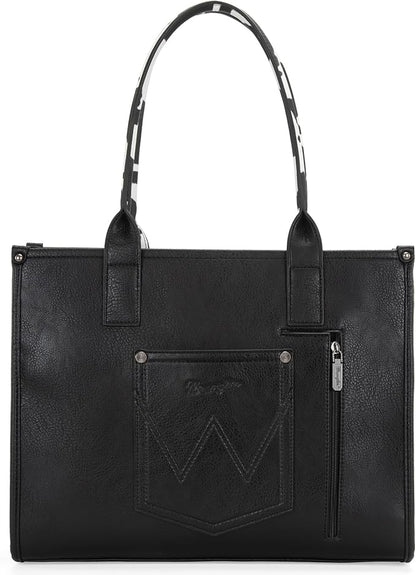 Conceal Carry Cow Print Wrangler Tote